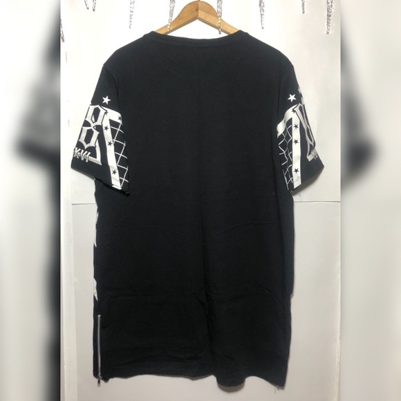 ✨H&M BLACK PRINT OVERSIZE DRESS - Picture 4 of 4